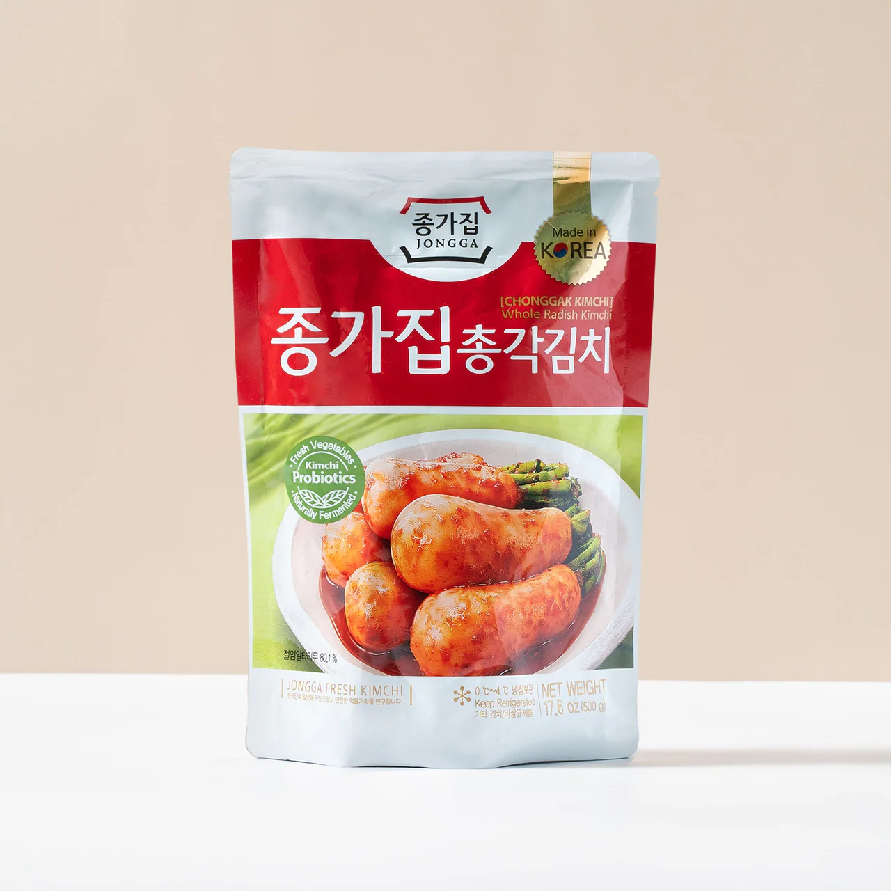 [Jongga] Chonggak Kimchi (Ponytail Radish) 500g/1kg  종가집 총각김치