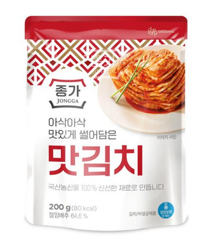 [Jongga] Mat Kimchi (Sliced) 200g / 500g  종가집 맛김치