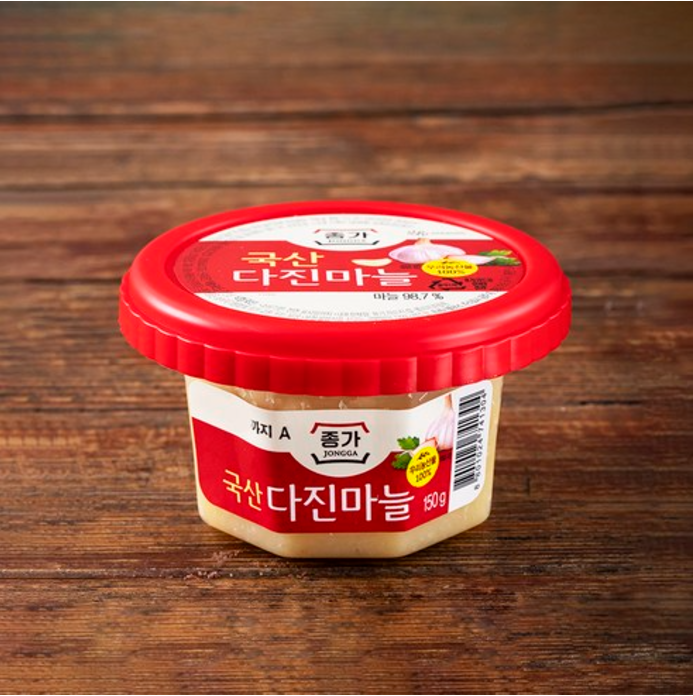 [Jongga] Crushed Chopped Garlic 150g 종가집 다진마늘