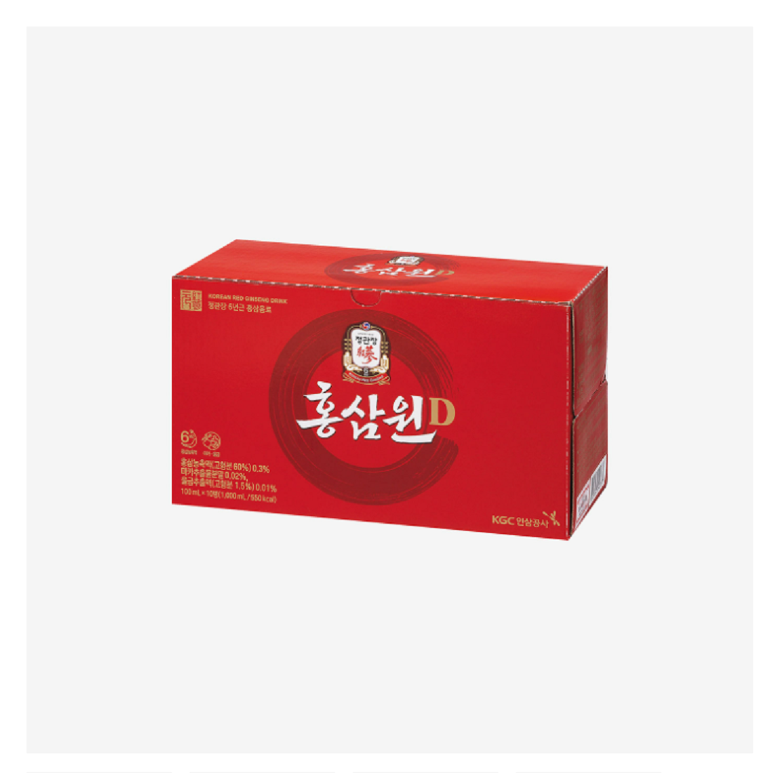 [Jungkwanjung] Korea Red Ginseng D 100ml 정관장 홍삼원D, 100ml