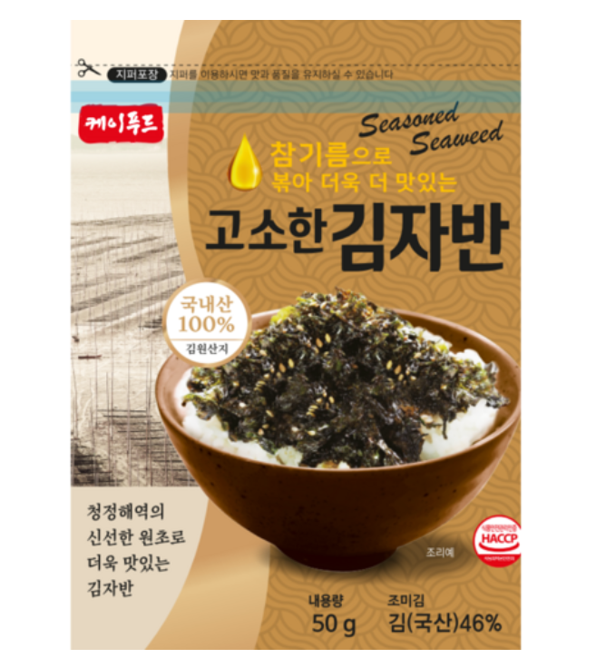 [K-Food] Savory Seasoned Seaweed Flakes 50g  케이푸드 고소한 김자반