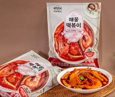 Eobu Baekseo Seafood DDUKBOKI Mild 570g 어부백서 해물떡볶이