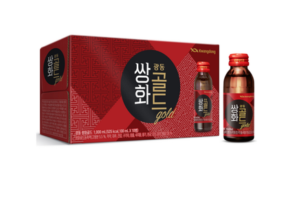 Kwangdong Ssanghwa Gold Herbal Health Drink 100ml / 광동 쌍화 골드