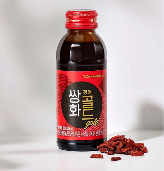 Kwangdong Ssanghwa Gold Herbal Health Drink 100ml / 광동 쌍화 골드