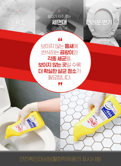 Labccin Tile & Bathroom Mold Cleaner 750ml 랩신 홈백신 락스세제