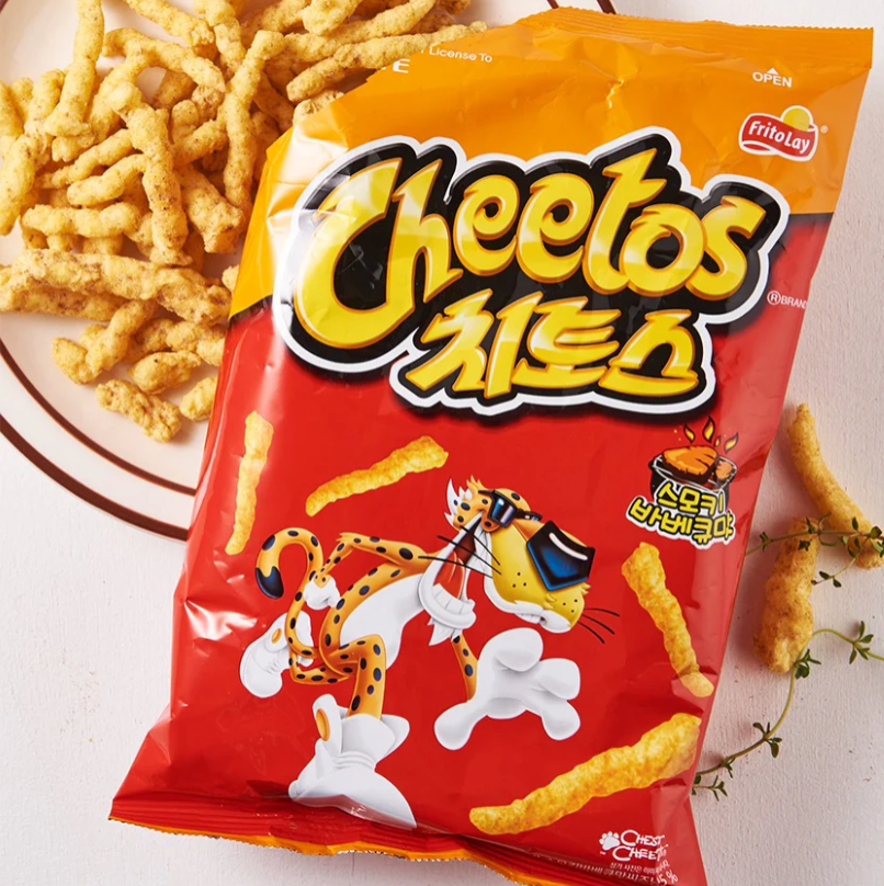 [Lotte] Cheetos Chips Smoky BBQ 82g / Sweet & Spicy 82g  롯데 치토스