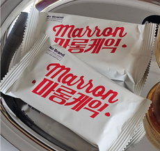 [No Brand] Soft Marron (Chestnu) Cake 336g 노브랜드 마롱케익