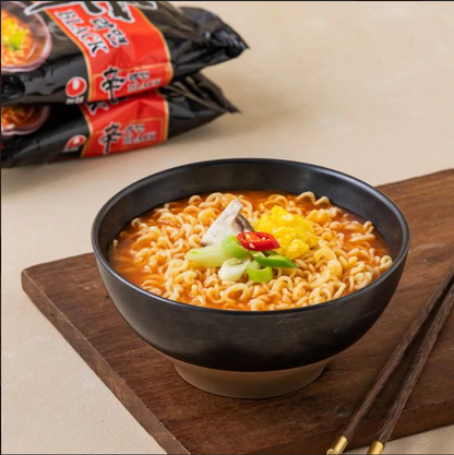 [NongShim] Black Shin Noodle Multi pack 130gx4 농심 신라면블랙 멀티