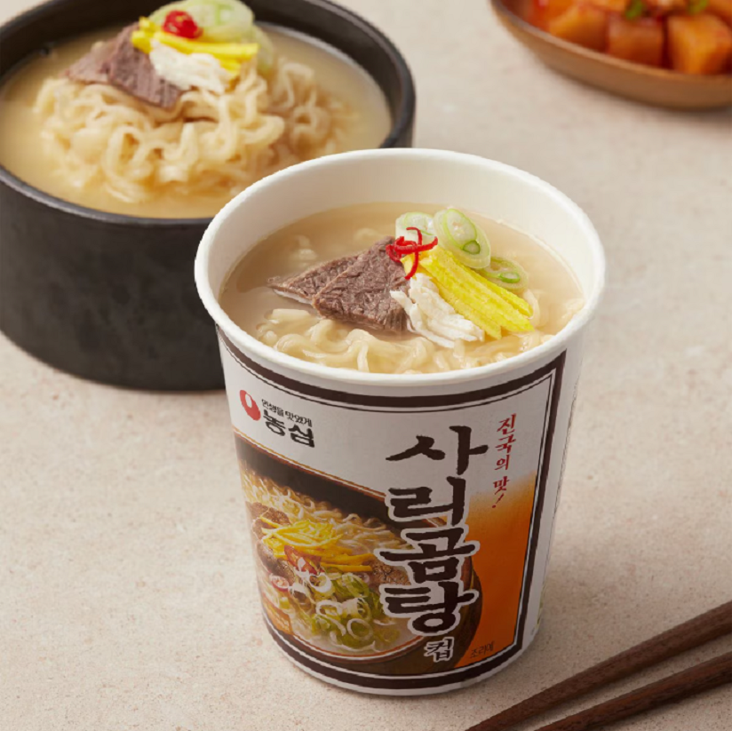 [Nongshim] Sarigomtang Cup Ramen 111g 농심 사리곰탕 큰사발면