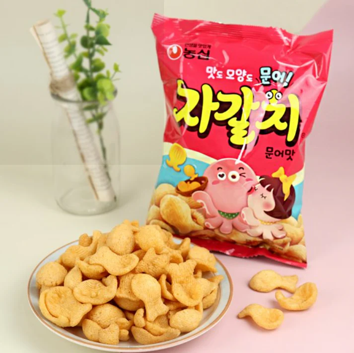 [Nongshim] Tako chip snack 90g  농심 자갈치