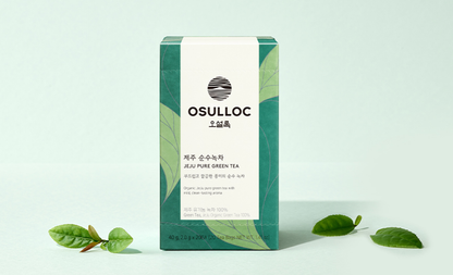 [OSULLOC] Jeju Pure Organic Green Tea 20bags 오설록 제주 순수녹차