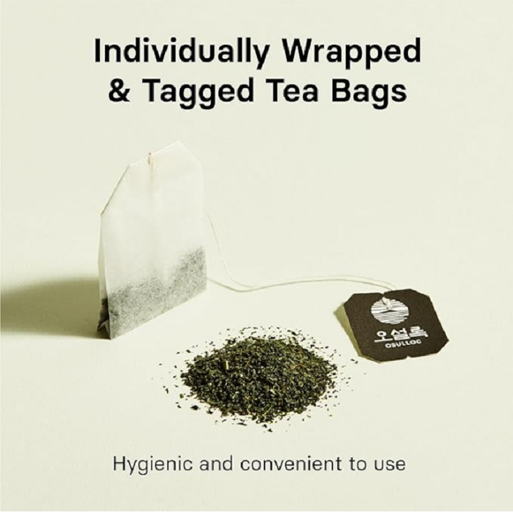 [OSULLOC] Jeju Pure Organic Green Tea 20bags 오설록 제주 순수녹차