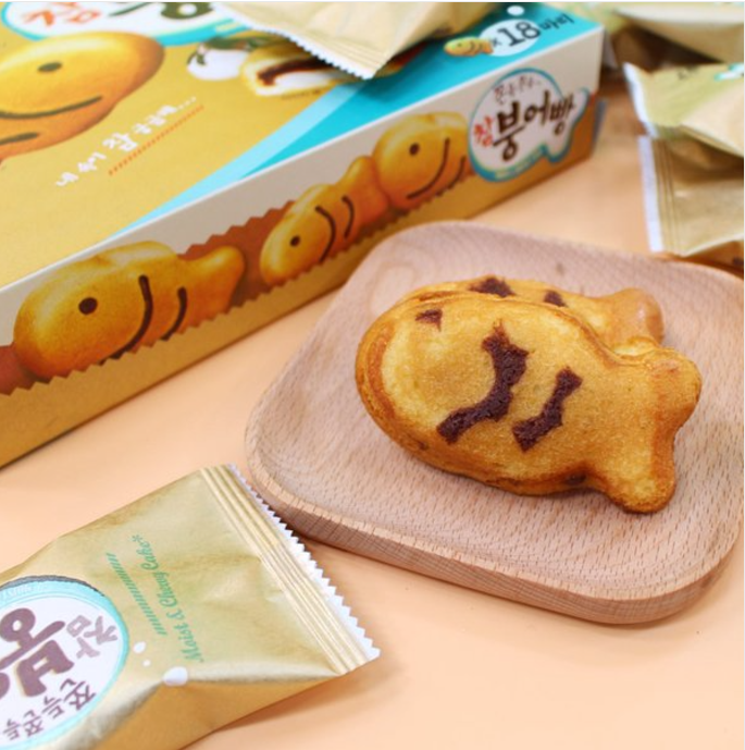 [Orion] Orion Fish-shaped Moist and Chewy Cake 174g   오리온 참붕어빵