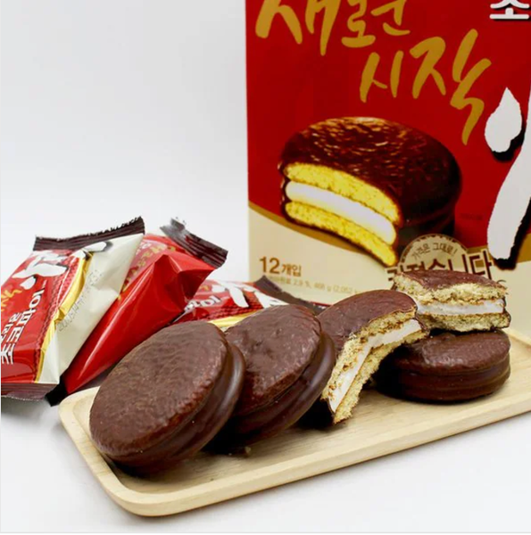 [Orion] Choco Pie with Marshmallow 468g 12p 오리온 초코파이