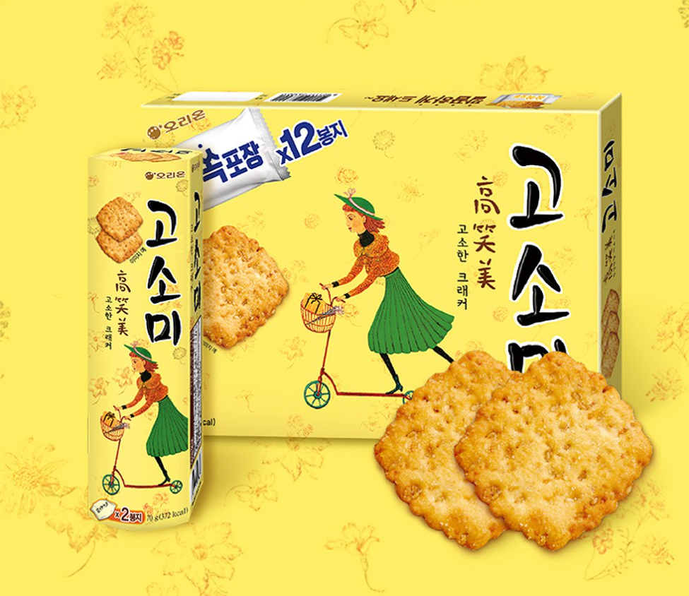 [Orion] Gosomi Korea Biscuits 80g / 216g   오리온 고소미