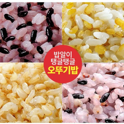 [Ottogi] Instant Cooked Black Rice, Five Grains, Glutinous Brown 210g 오뚜기밥