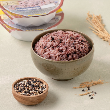 [Ottogi] Instant Cooked Black Rice, Five Grains, Glutinous Brown 210g 오뚜기밥