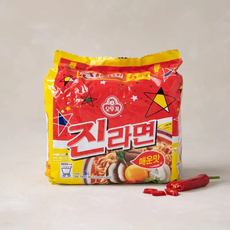 [Ottogi] Jin ramen Spicy 120g x 5p 오뚜기 진라면 매운맛