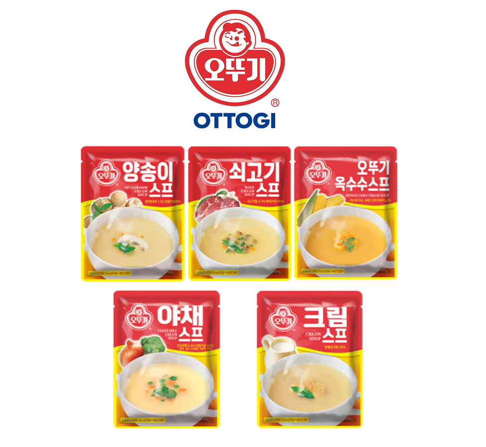 [Ottogi] Cream Soup Series 80g 오뚜기 크림 스프