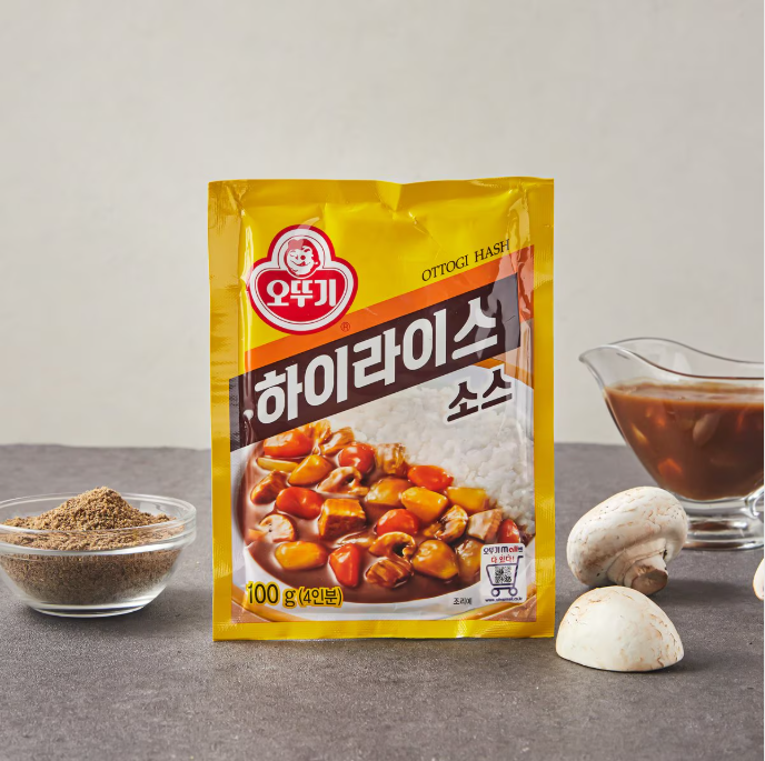 [Ottogi] Hash Curry Powder 100g  오뚜기 하이라이스 소스