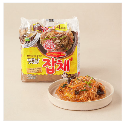 [Ottogi] Korea Instant Japchae 75g x 4P 오뚜기 옛날잡채