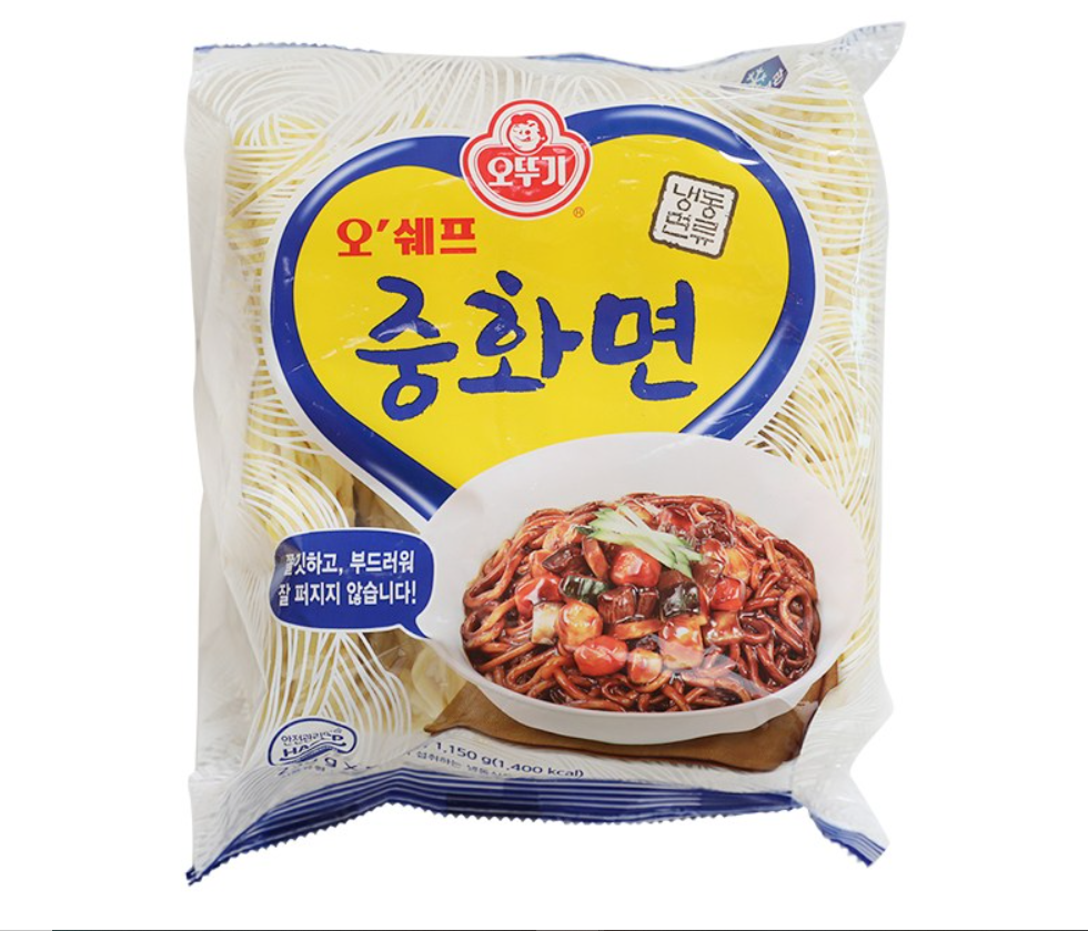 [Ottogi] O'Chef Chinese Fresh Noodles 230g x 5P  오뚜기  오쉐프 중화면