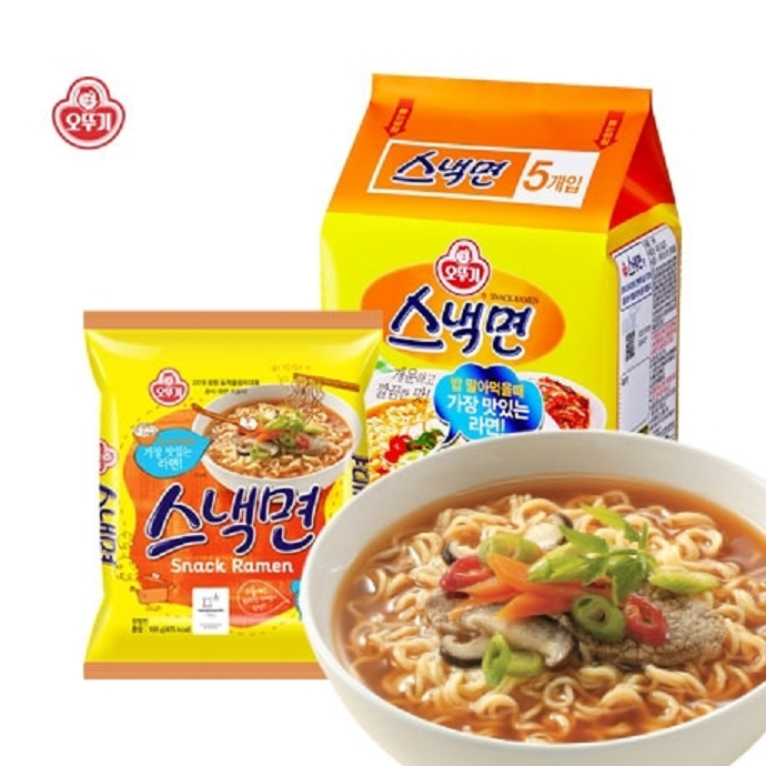 [Ottogi] Snack Ramen 108g x 5p 오뚜기 스낵면