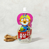 [Paldo] Pororo Pouch Red Ginseng Fruit Drink 100ml 뽀로로 홍삼쑥쑥