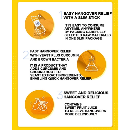 [Q.one] Hangover Relief Jelly Stick 18g - 4 favors 상쾌한 스틱