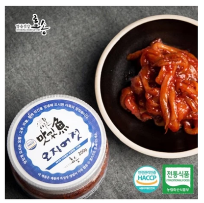 [Hyosong] Salted-Fermented Seafood 70g / 200g 효송젓갈류