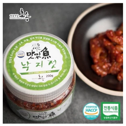 [Hyosong] Salted-Fermented Seafood 70g / 200g 효송젓갈류