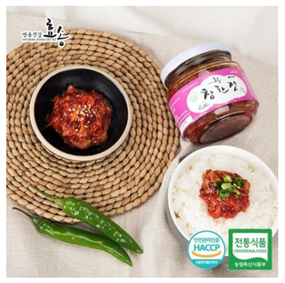 [Hyosong] Salted-Fermented Seafood 70g / 200g 효송젓갈류