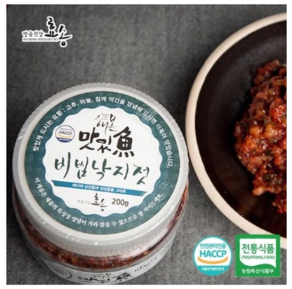 [Hyosong] Salted-Fermented Seafood 70g / 200g 효송젓갈류