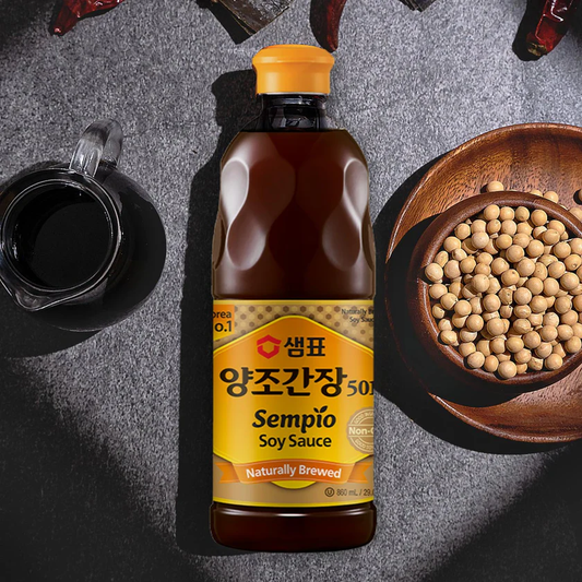 [Sempio] Naturally Brewed Soy Sauce 501  860ml  샘표 양조간장 501