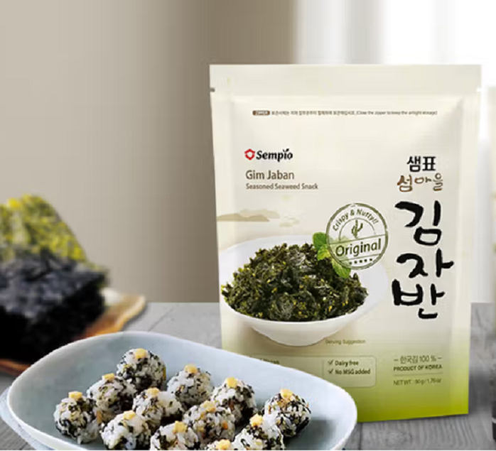 [Sempio] Crispy Seaweed Original 50g 샘표 섬마을 김자반