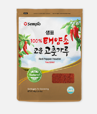 [Sempio] Red Pepper Powder, Gochugaru 500g 샘표국내산 고추가루(미분용)