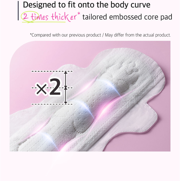 Sofy Bodyfit Bollocmatum Sanitary Pads 16P 쏘피 볼록맞춤 대형