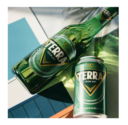 Hite Jinro Terra Beer 500ml / 진로 테라 맥주