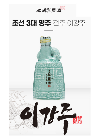 Korean Traditional Rice Wine Leegangju No 1 Liquor 400ml / 25% 이강주 1호