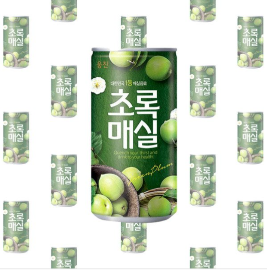 [Woongjin] Green Plum Drink 180ml 초록매실