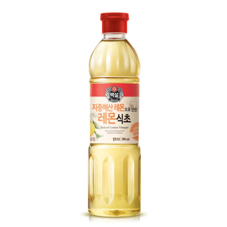 [Beksul] Lemon Vinegar 500ml 백설 레몬식초