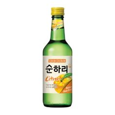 [Lotte] Liquor Chum Churum Citron Soju 360ml / 12%  순하리 유자  (소주)