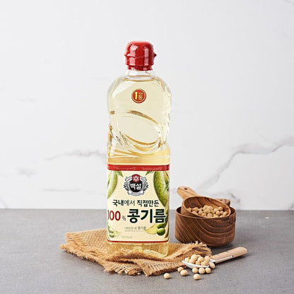 [CJ Beksul] Soy Bean Oil 900ml / 1.8L  백설 대두유