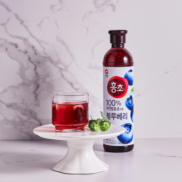 [CJW] Vinegar Drink Blueberry 900ml 청정원 홍초(블루베리)