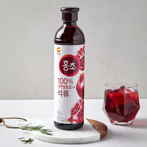 [CJW] Vinegar Drink Pomegranate 900ml 청정원 홍초(석류)