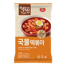 [Dongwon] Traditional Korean Rice Cake With Spicy Soup 420g 떡볶이의 신 (국물)