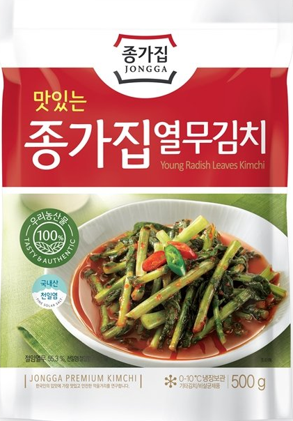 [Jongga] Young Radish( Yeolmu)  Kimchi 500G 종가집 열무김치