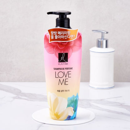 [LG] Elastine LOVE ME Shampoo De Perfume 600ml |LG 퍼퓸 러브미 샴푸