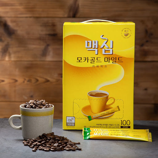 [Maxim] Mocha Gold Mild Instant Coffee Mix 12gx100T  맥심 커피믹스 모카