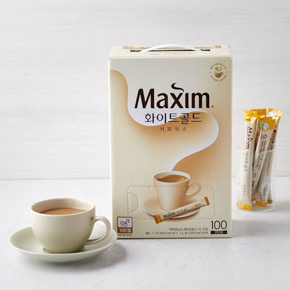 [Maxim] White Gold Instant Coffee Mix 11.7gx100T  맥심 화이트골드